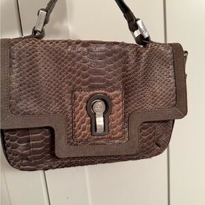 Brown Leather Women Bag